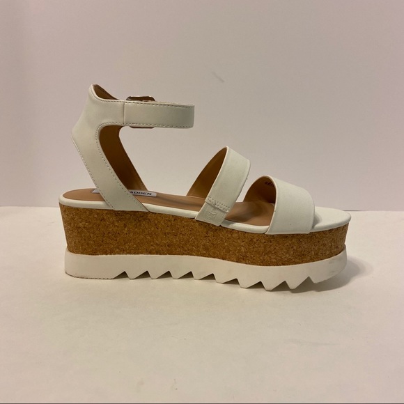 NWOT Steve Madden Kristen Platform Wedge Sandals - Picture 7 of 12